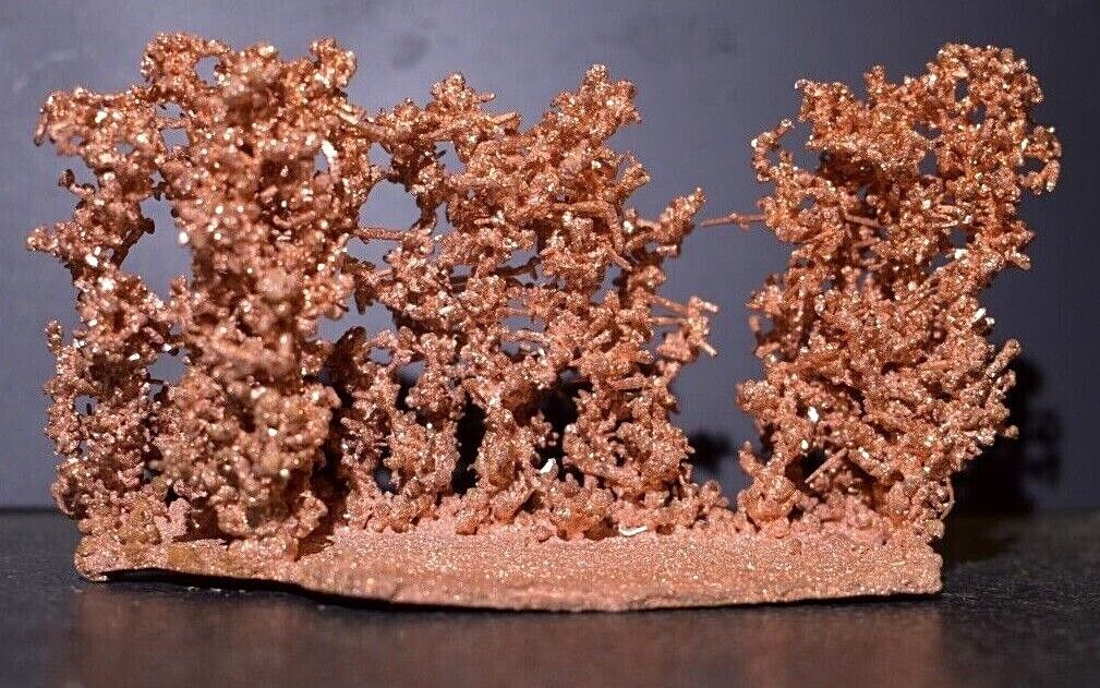 CHOICE 5 Specimens CRYSTALLINE COPPER ART Ultra Pure Nugget  COLLECT &DISPLAY B1