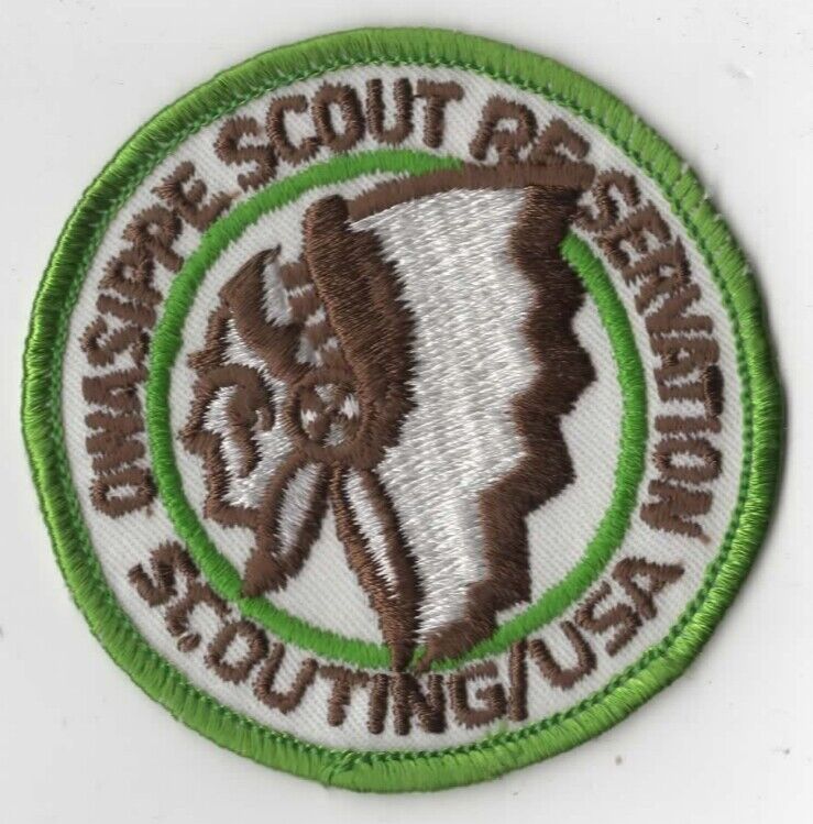 Owasippe Scout Reservation  Scouting Usa BSA Patch GREEN Bdr. [CA4274]