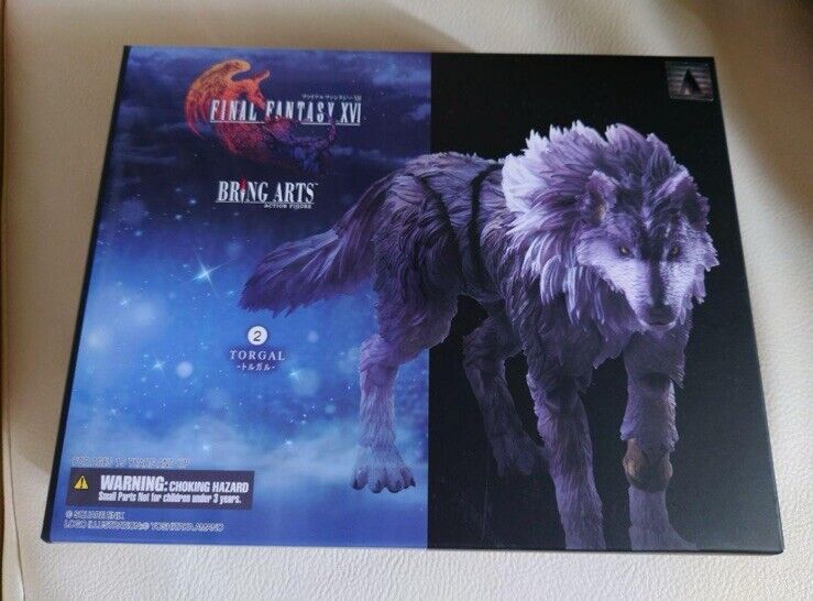 Final Fantasy XVI FF16 Torgal Figure Bring Arts Square Enix New 18cm