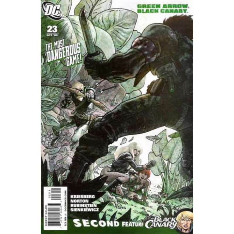 Green Arrow/Black Canary #23 in Near Mint condition. DC comics [q.