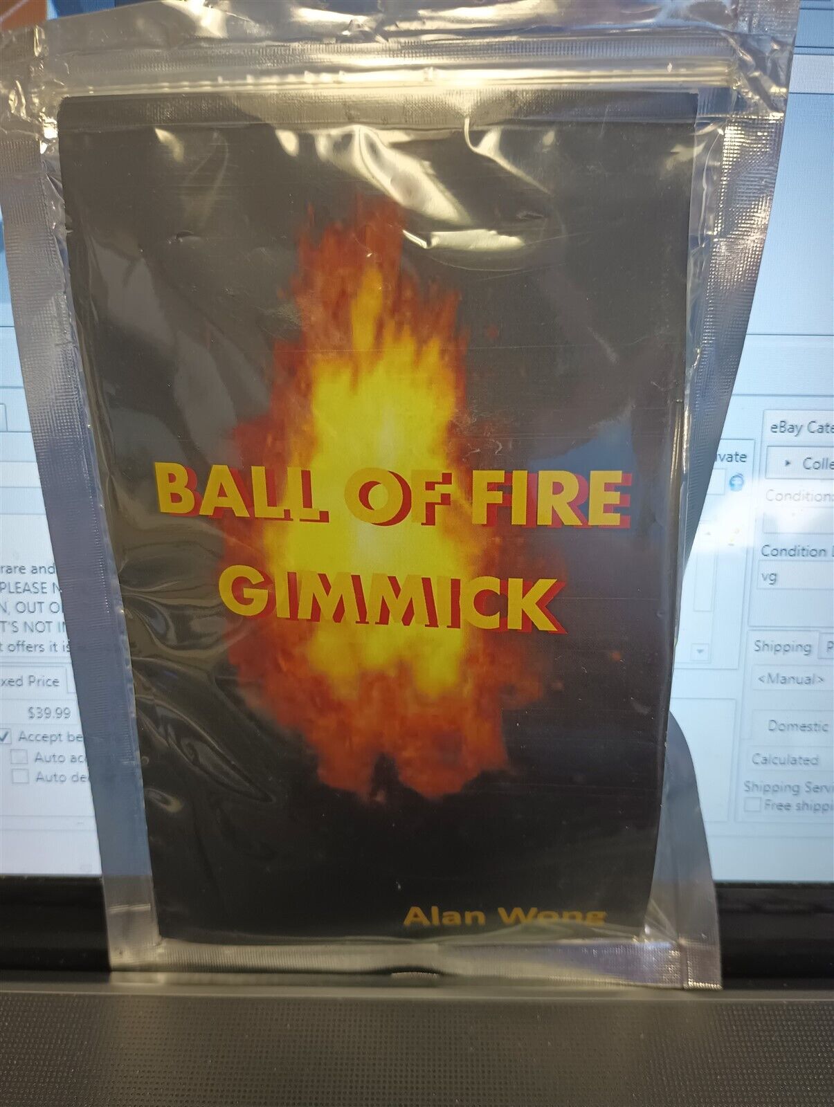 Ball of Fire Accessory by Alan Wong 