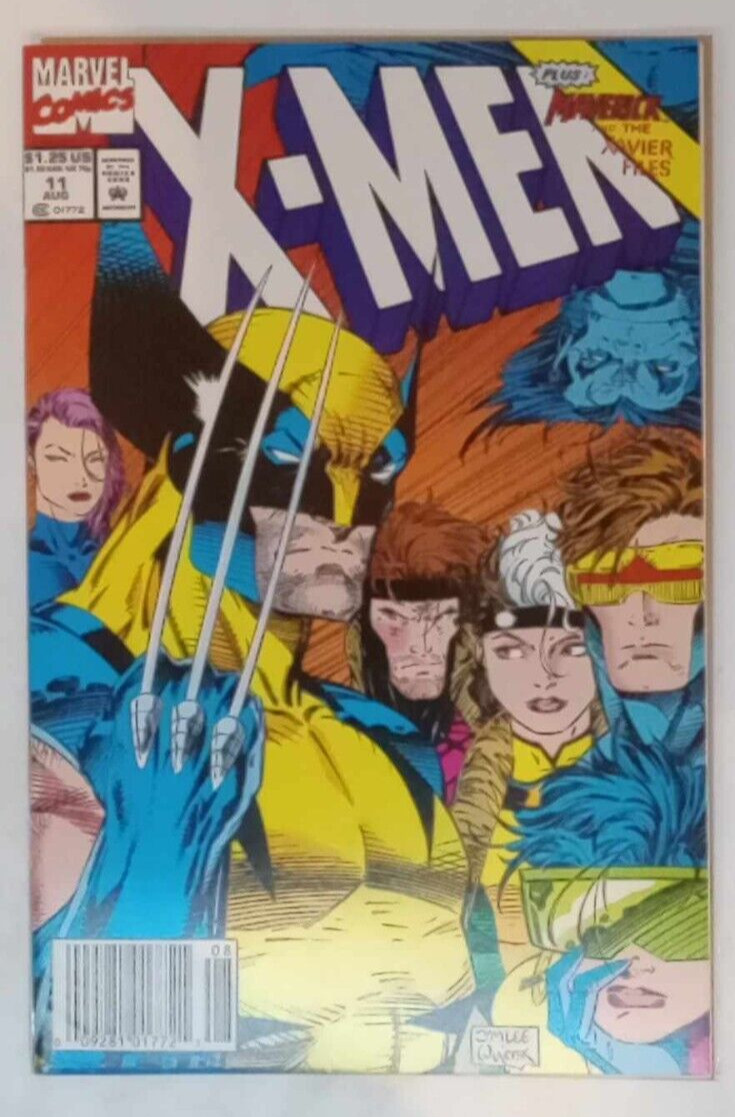 X-Men (Vol. 2) Issue 11 (1992) Marvel Comic Classic Jim Lee Wolverine Cover (M10