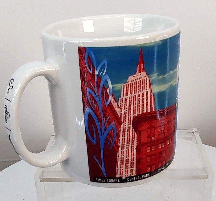 Starbucks 1999 Vintage New York City Starbucks Coffee/Tea Cup/Mug Lg 24oz NNT