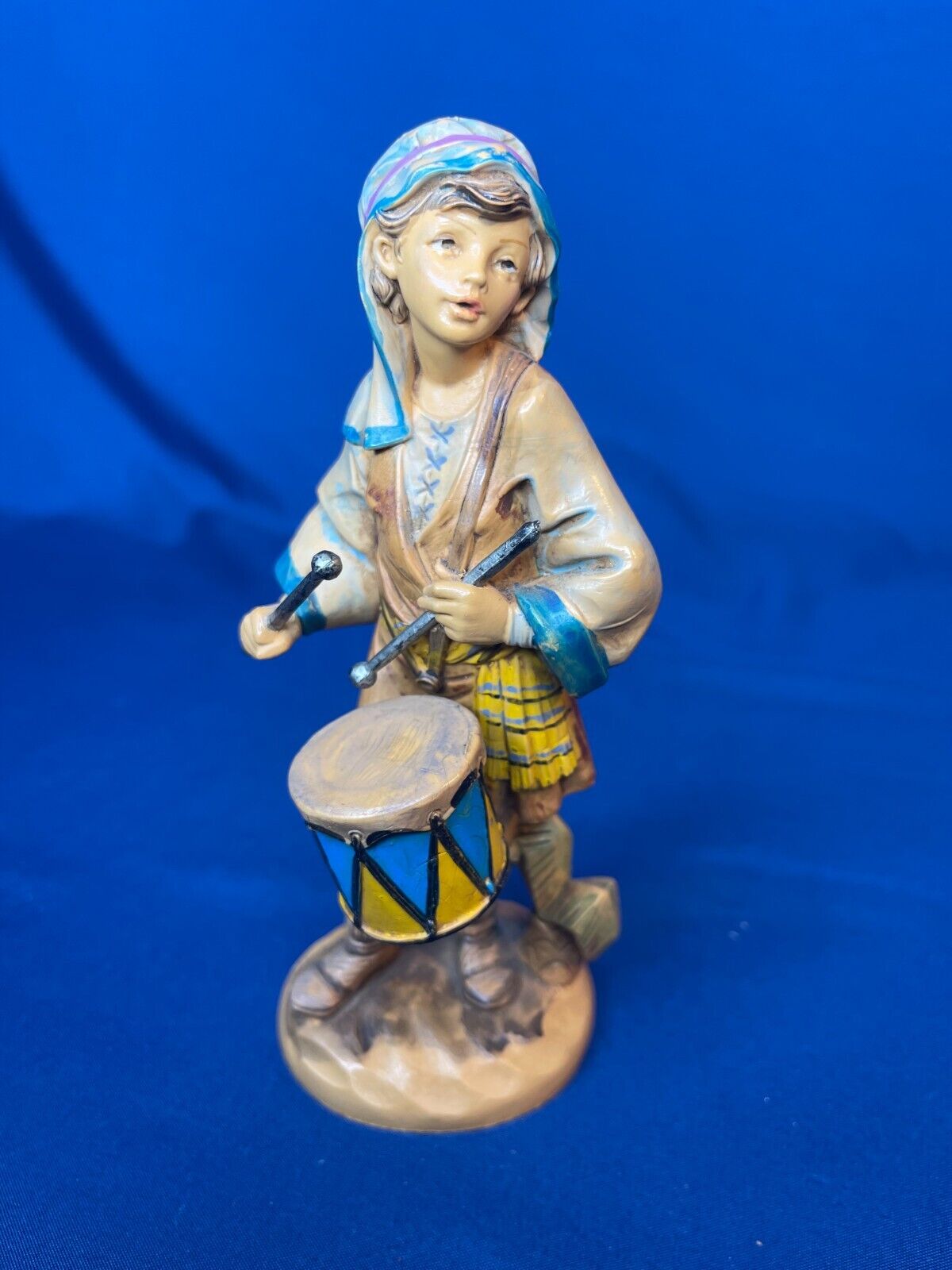 Fontanini Jareth Drummer Boy 7 inch Figurine Simonetti 1989 Depose Italy #137