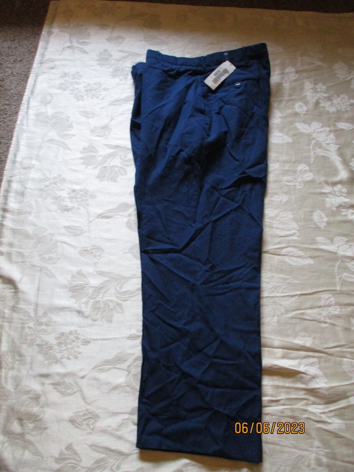 NEW/NOS DSCP ARMY Lightweight Blue Pants / Slacks - Men\'s Size 38S - 29\