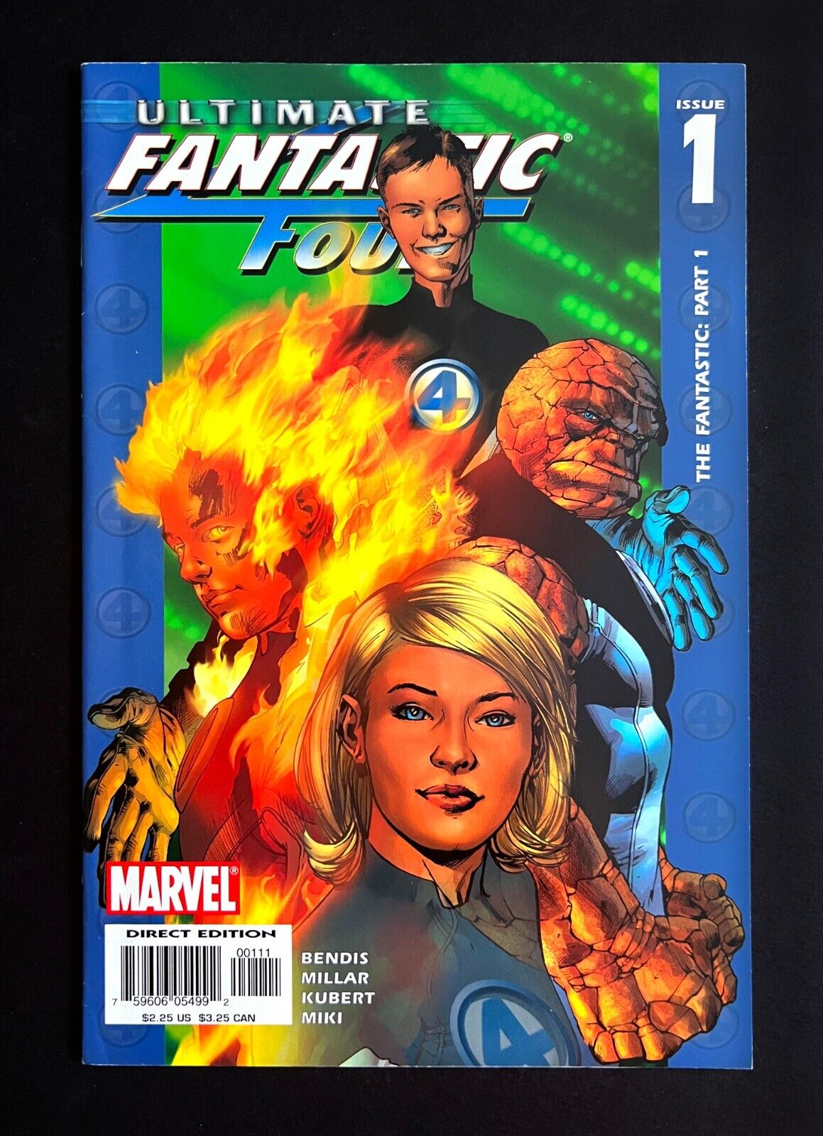 ULTIMATE FANTASTIC FOUR #1 1st Appearance Of The Maker Reed Richards Marvel 2004