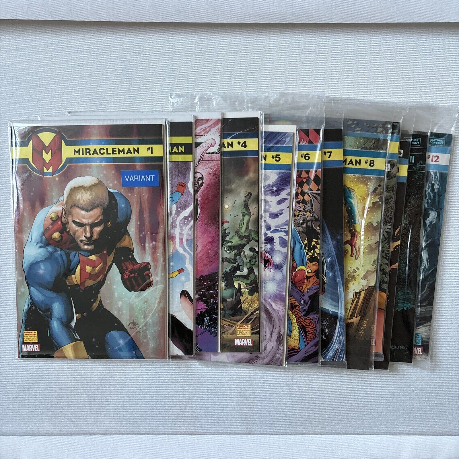 Miracleman 2nd Series 1 - 12 Marvel Alan Moore Unopened Unread 6-12 Still Bagged