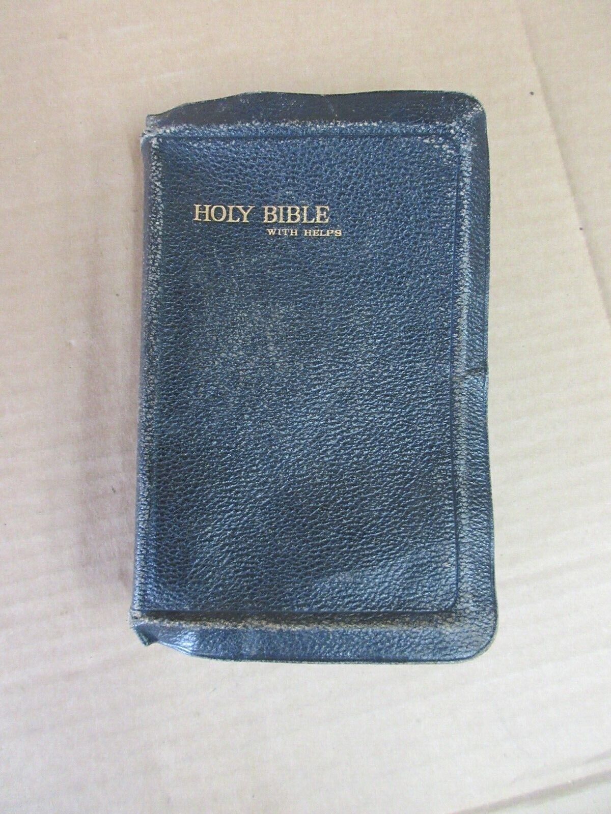 Vintage 1930s Holy Bible With Helps King James Version