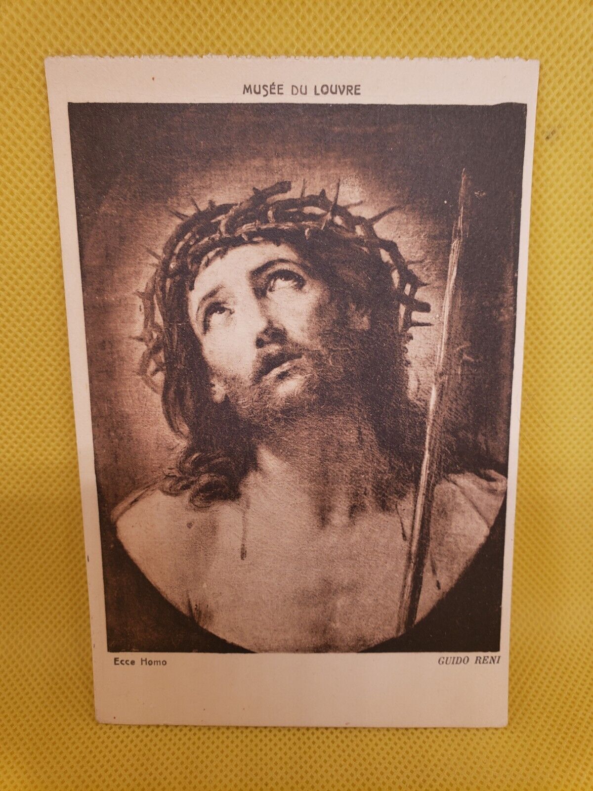 Ecce Homo Jesus Musee Du Louvre Postcard #169