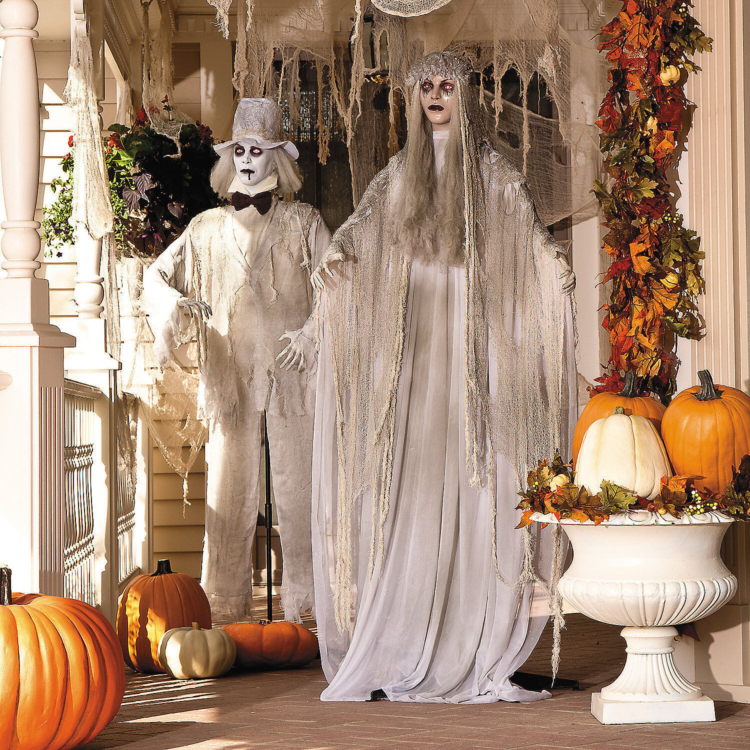 Buy Both & Save, Mr. & Mrs. Rot Halloween Decorations, Home Decor, 2 Pieces