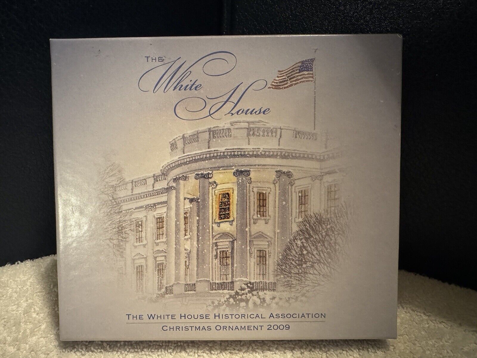 2009 WHITE HOUSE HISTORICAL ASSOCIATION CHRISTMAS ORNAMENT Grover Cleveland