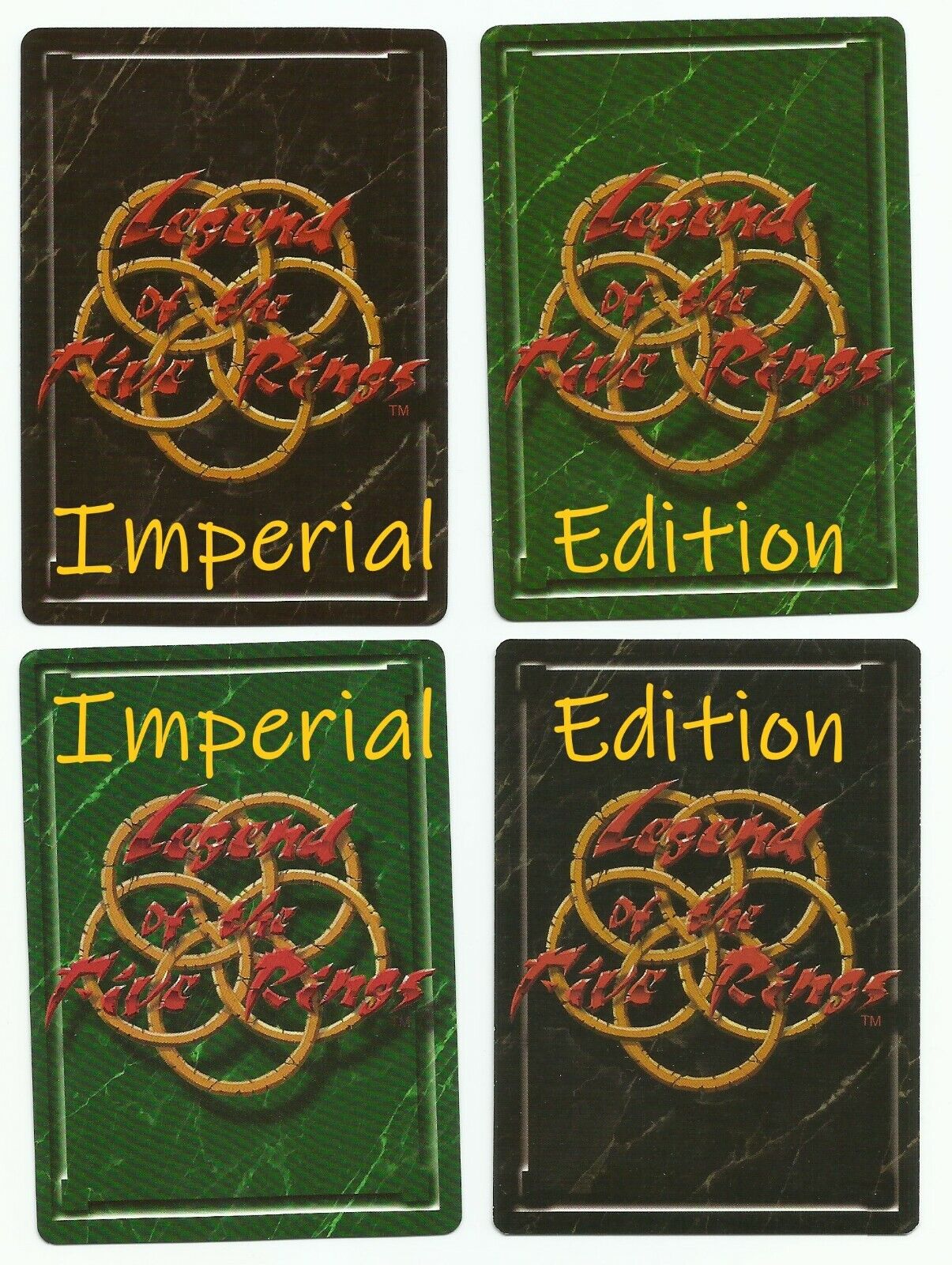 Commons IE ImE Imperial Edition L5R CCG Legend of the Five Rings Clan Wars