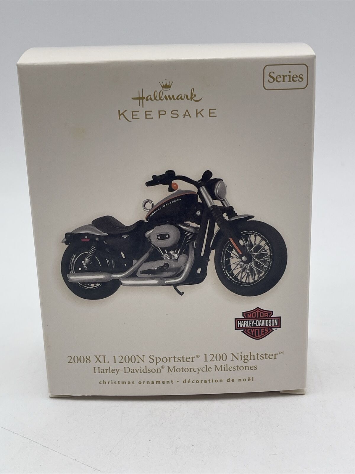 Hallmark Keepsake Harley Davidson Ornament 2008 XL 1200N Sportster Nightster NEW