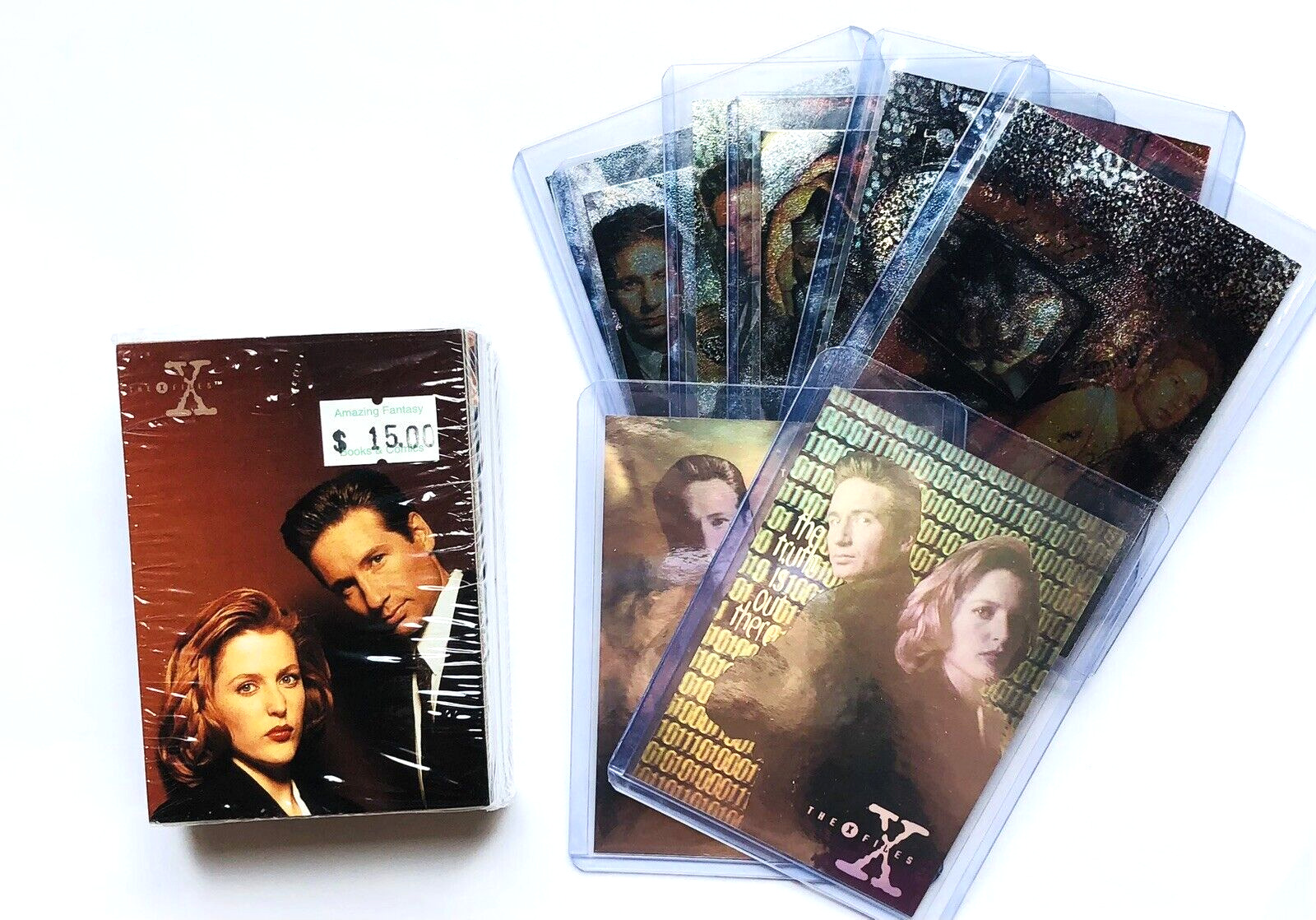 THE X-FILES S3 CARDS 1-72 Complete & Etched Foil i1 thru i6 & Hologram X1, X2