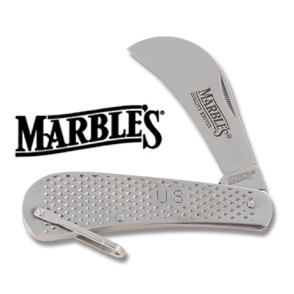 MARBLES G.I. Hawkbill Utility Knife - US ARMY - GI Issue - NEW - MR409 
