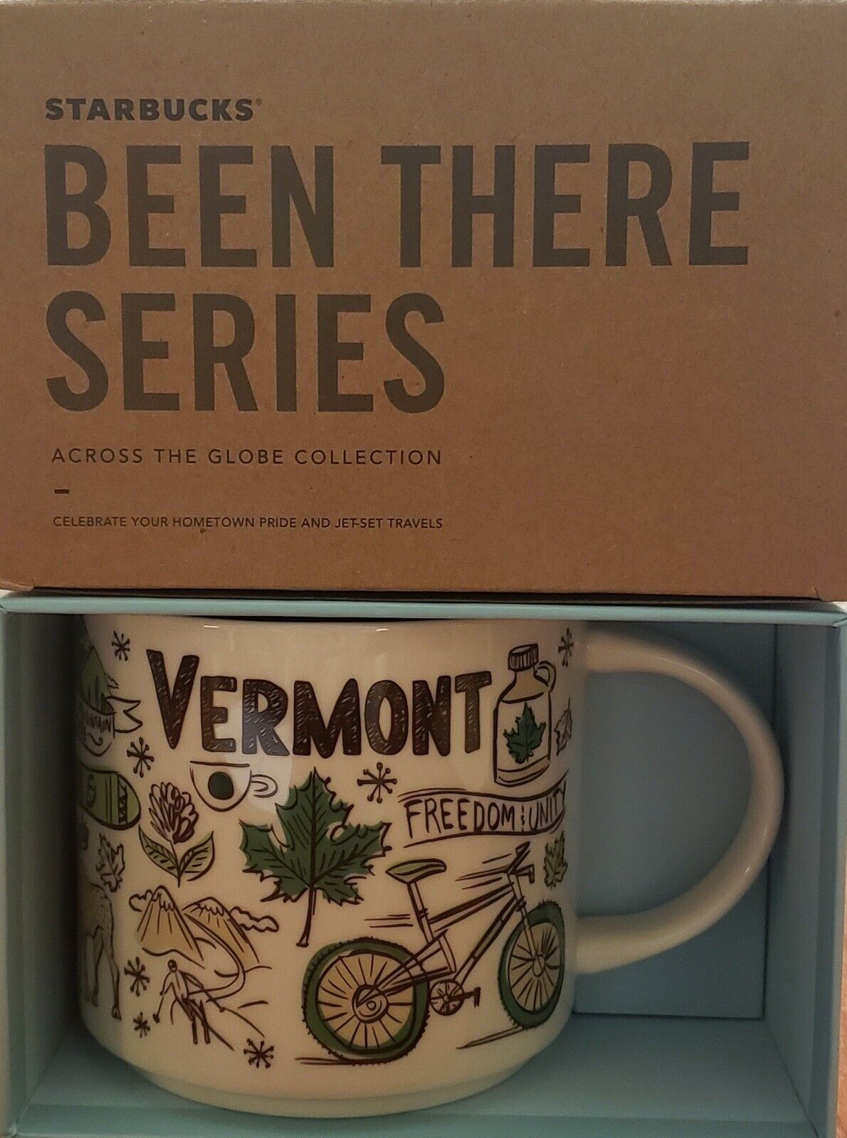Starbucks 2022 Vermont Been There Mug NEW IN BOX