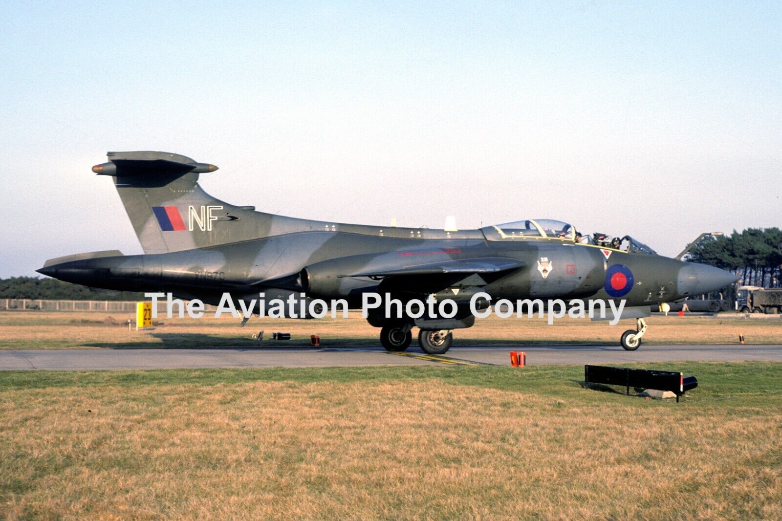 RAF 12 Squadron Blackburn Buccaneer S.2 XN978/NF (1985) Photograph