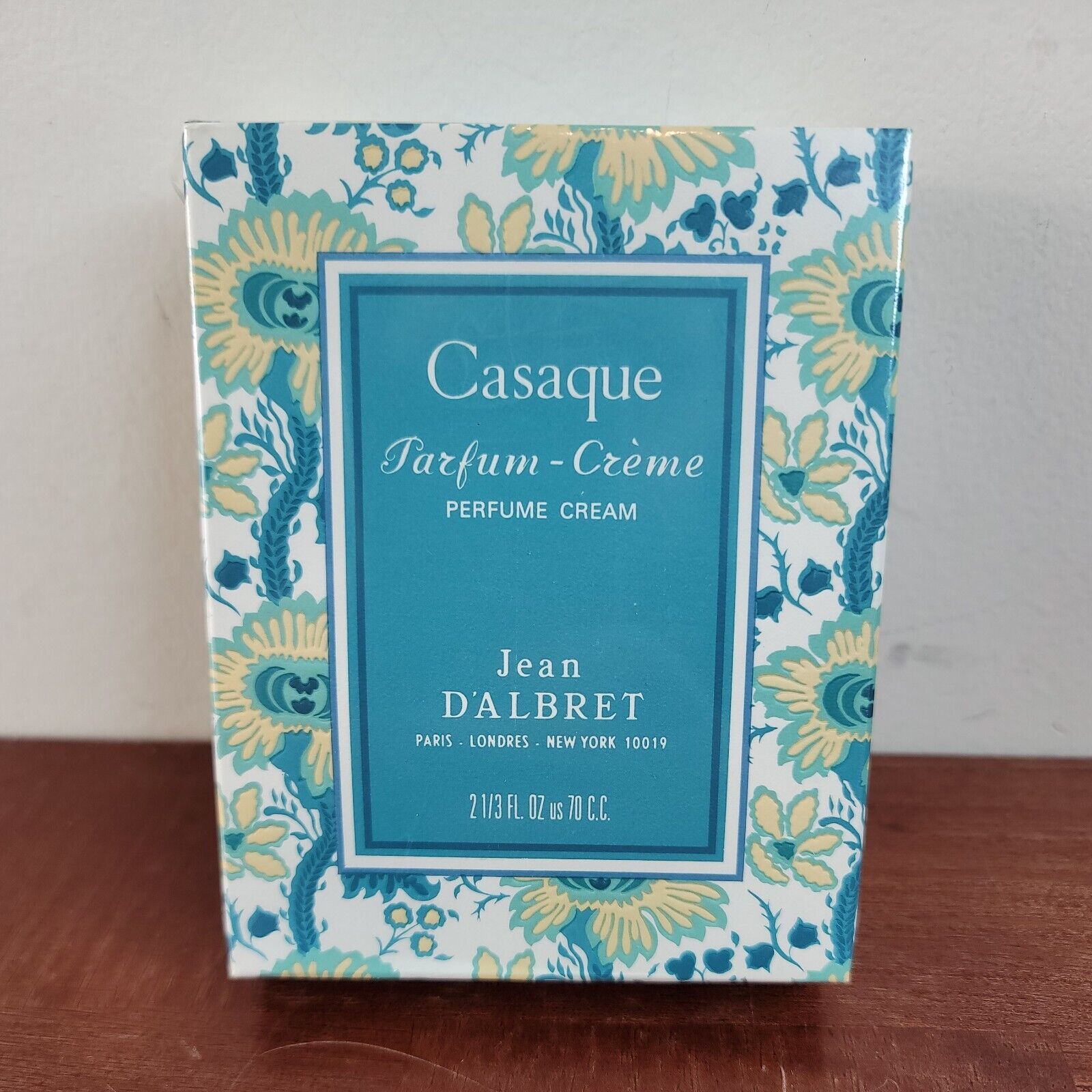 Vintage Jean D'Albret Casaque Parfum-Crème  Perfume Cream for Woman's 