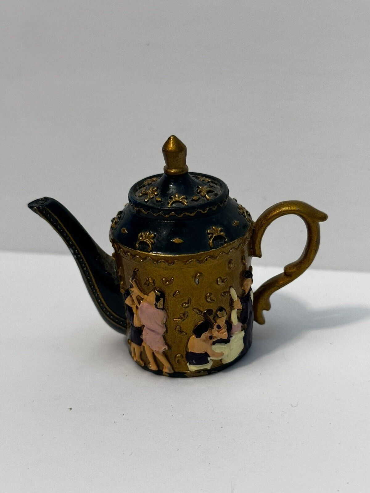 Vintage Miniature Tea Pot  Asian Art Small