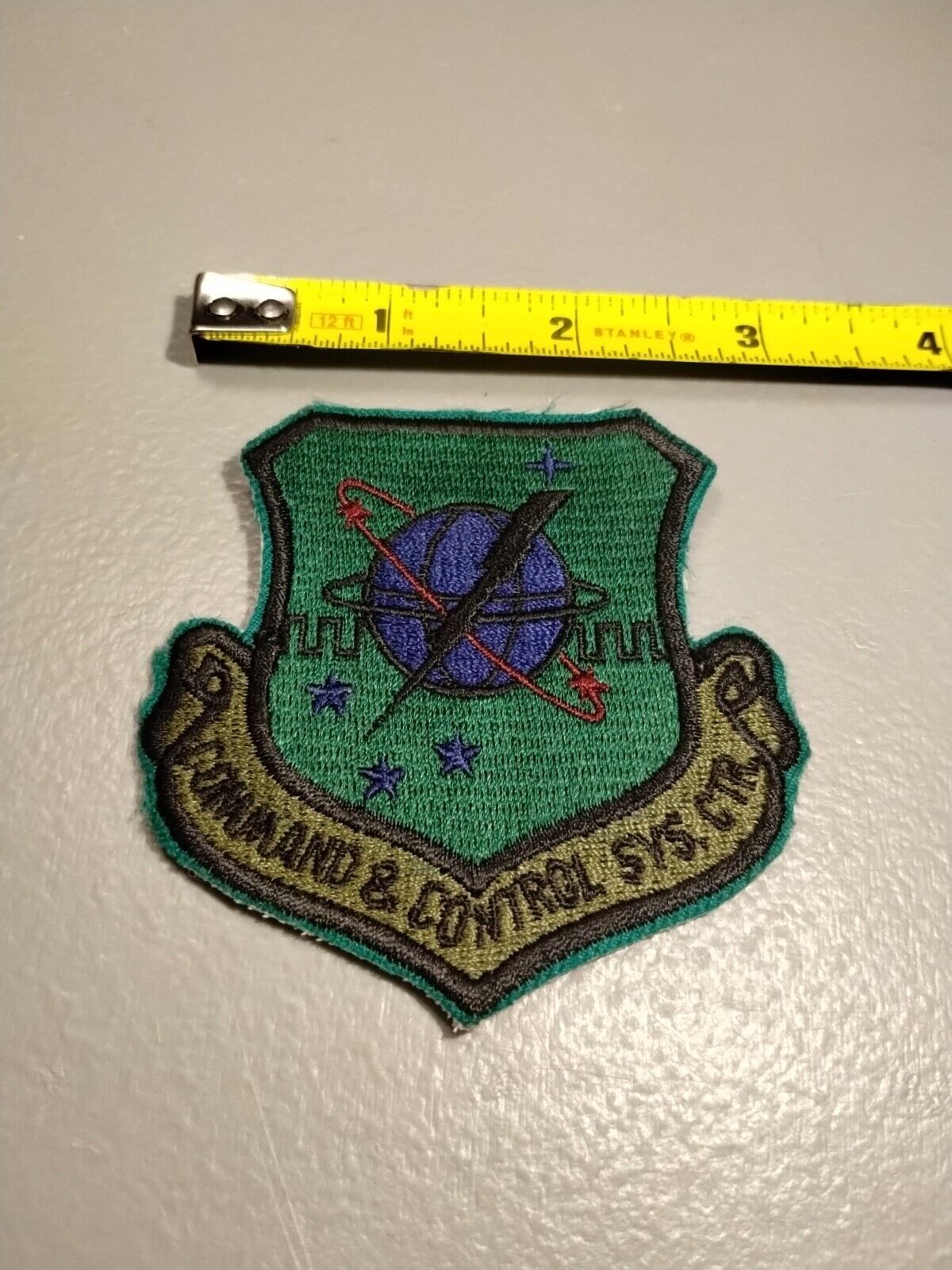 US Air Force Command & Control SYS. CTR. Patch VG+ (A16)