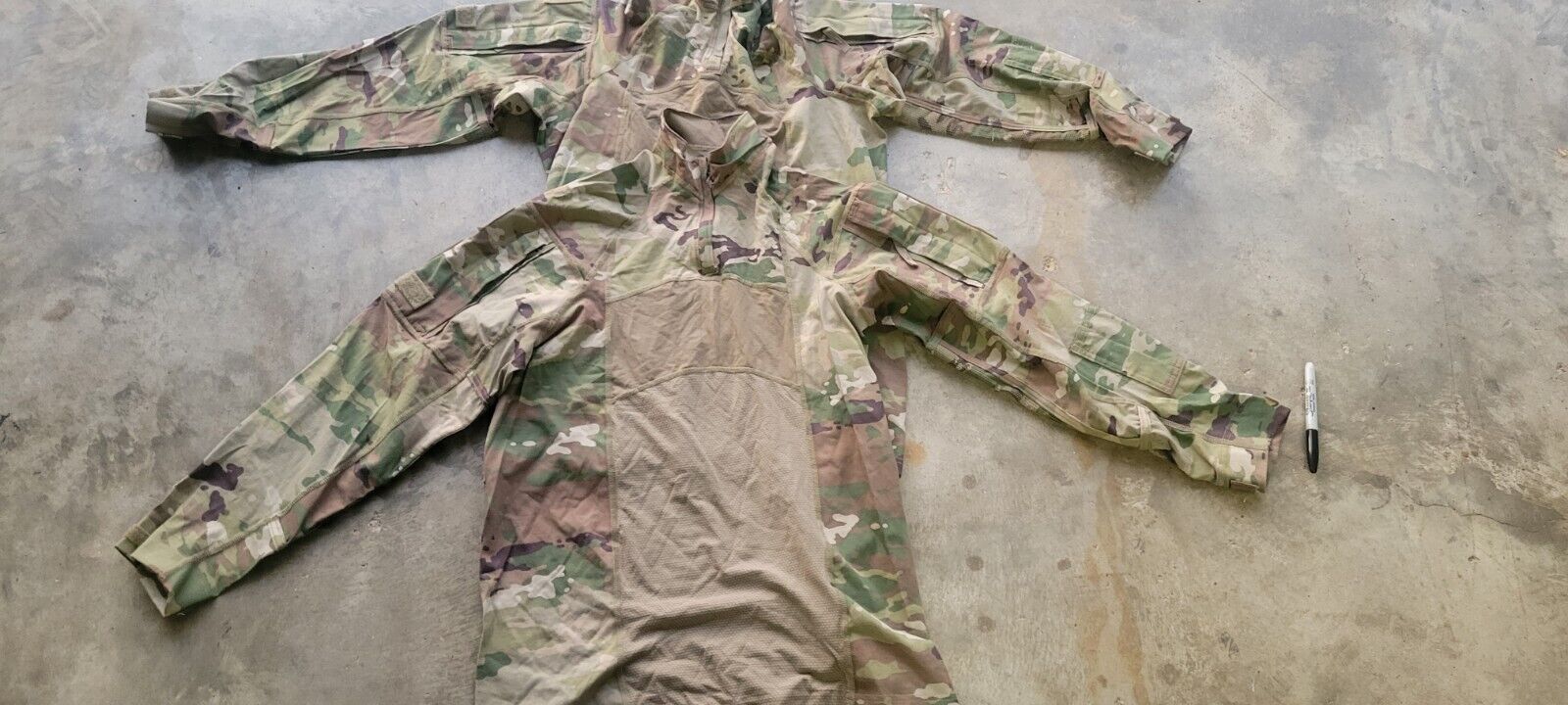 Lot Of 2 New Medium MULTICAM  ARMY COMBAT SHIRT FLAME RESISTANT HOT WEATHER TOP 