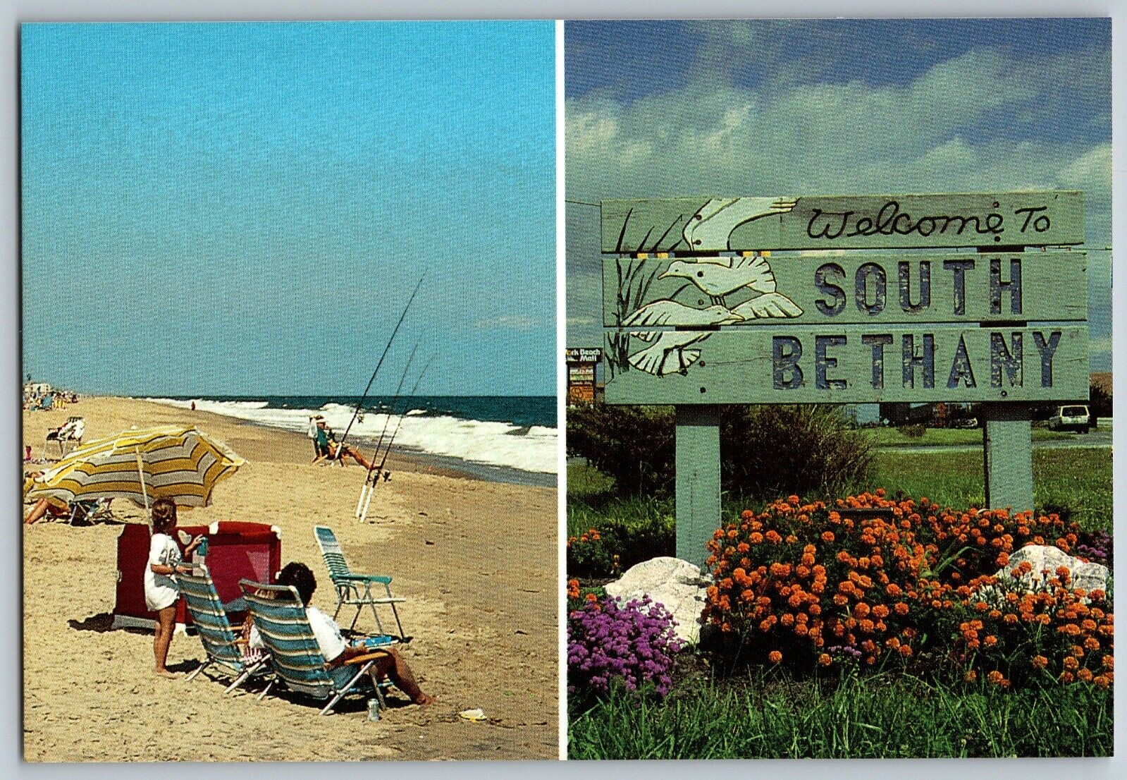 Delaware DE -  South Bethany Beach - Vintage Postcard 4x6 - Unposted
