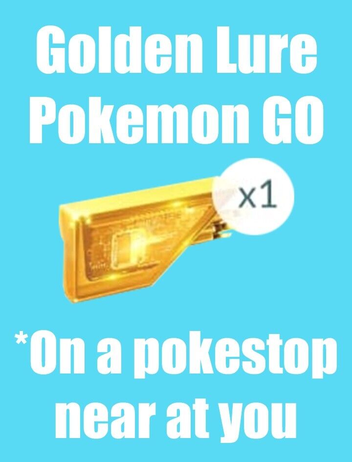 ✨Golden Lure✨ pokemon GO (Read Description)