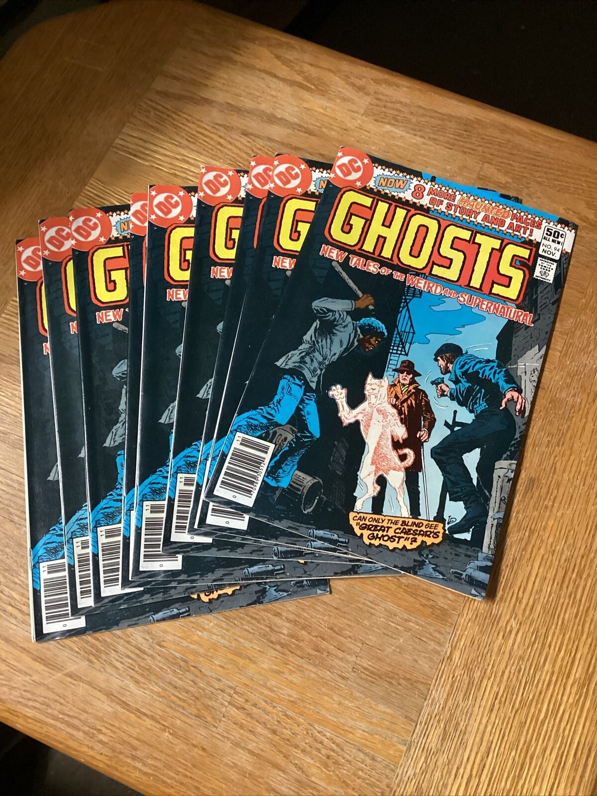 Ghosts #94 Bronze Age DC Comics Horror Lot (9) VF To NM See Photos.