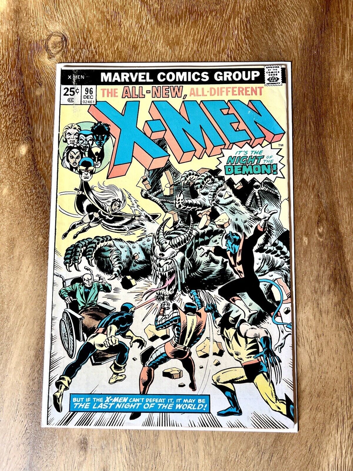 Uncanny X-Men #96 (Marvel 1975) ❌-Men KEY🔑 1st Moira MacTaggert /HIGH GRADE 🔥