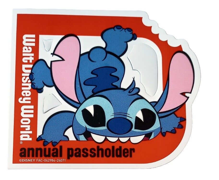 Walt Disney World Annual Passholder Exclusive Magnet Stitch 2024 Authentic NEW