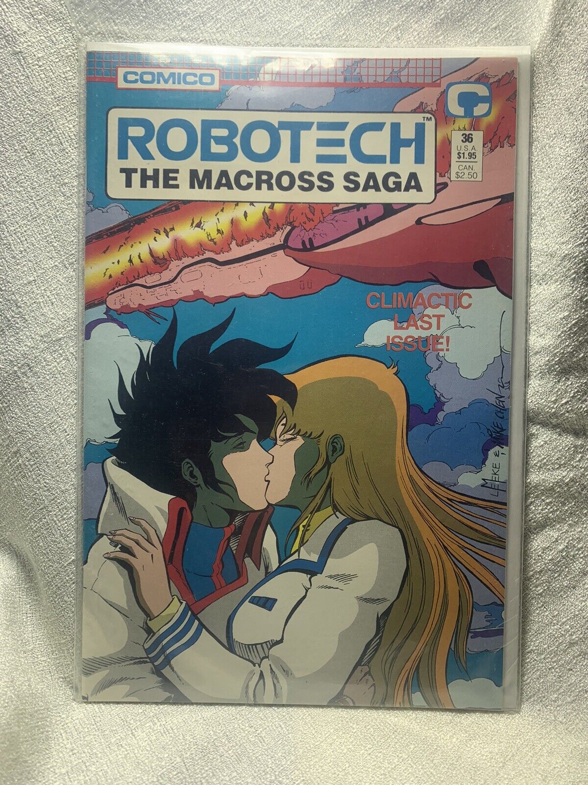 Robotech: The Macross Saga #36 (1989) NM RARE Last Issue Comic