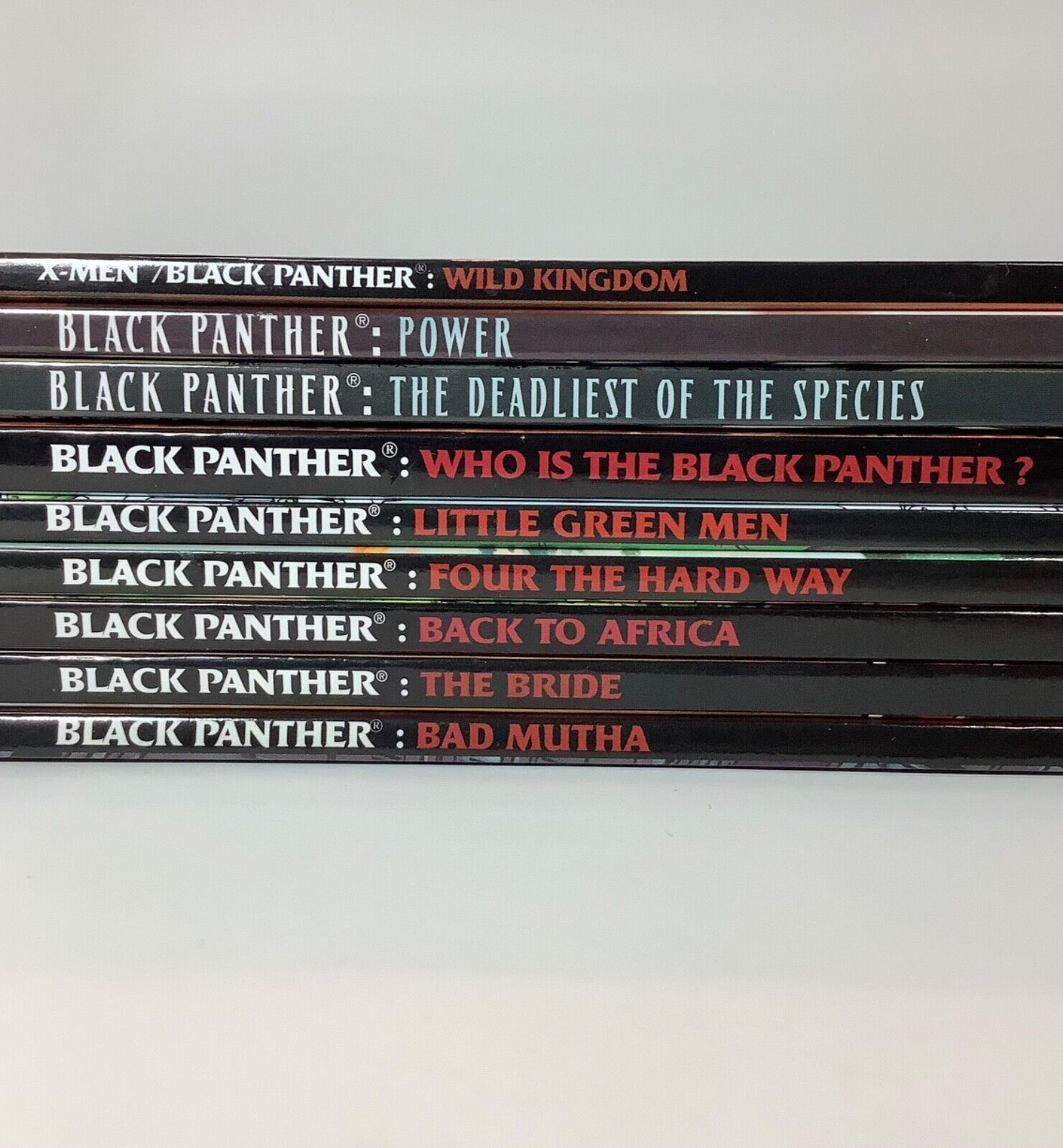 Black Panther Marvel TPB Lot Comic Book Lot 