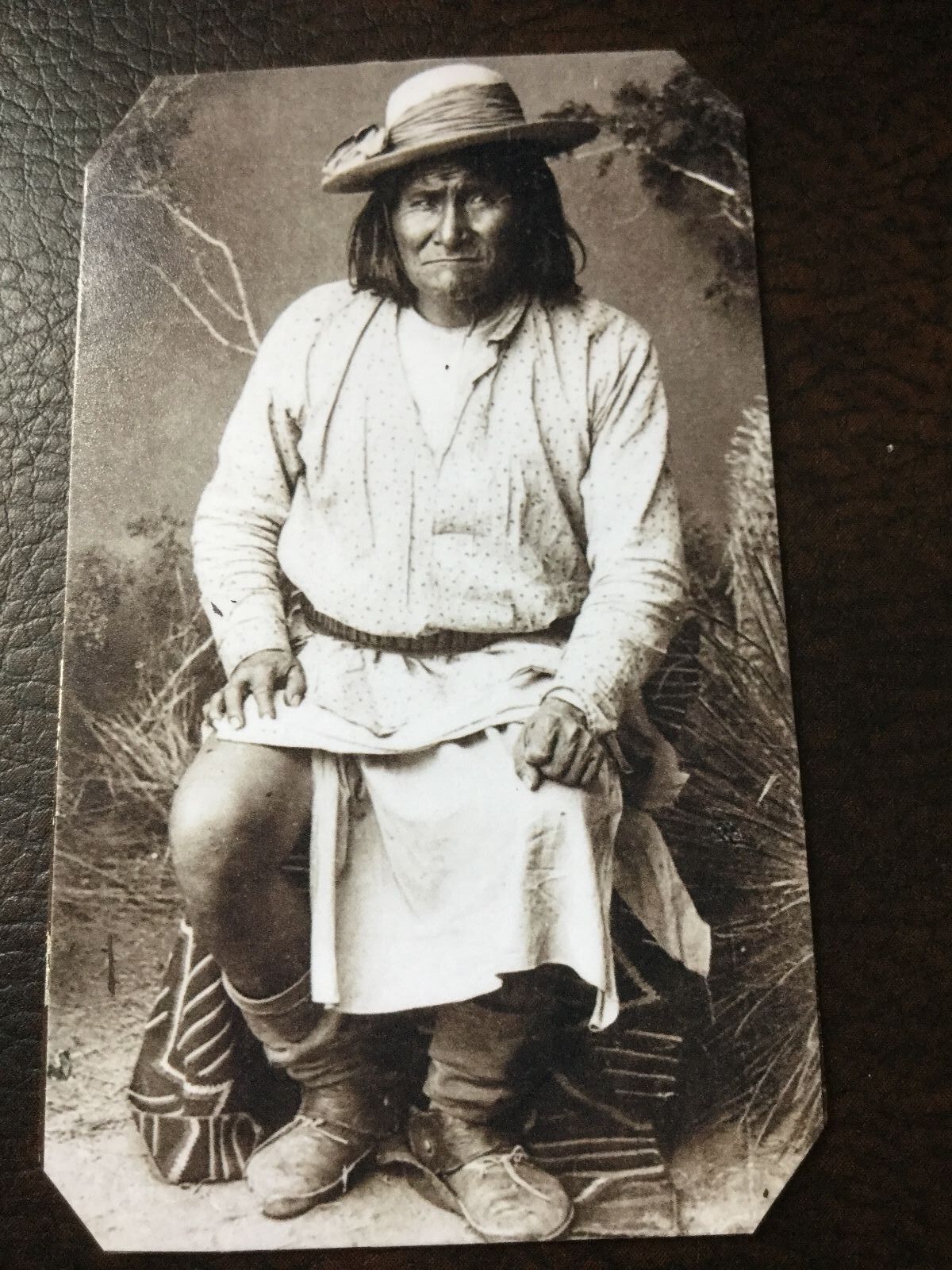 Geronimo Apache Native American Museum Quality tintype C102RP