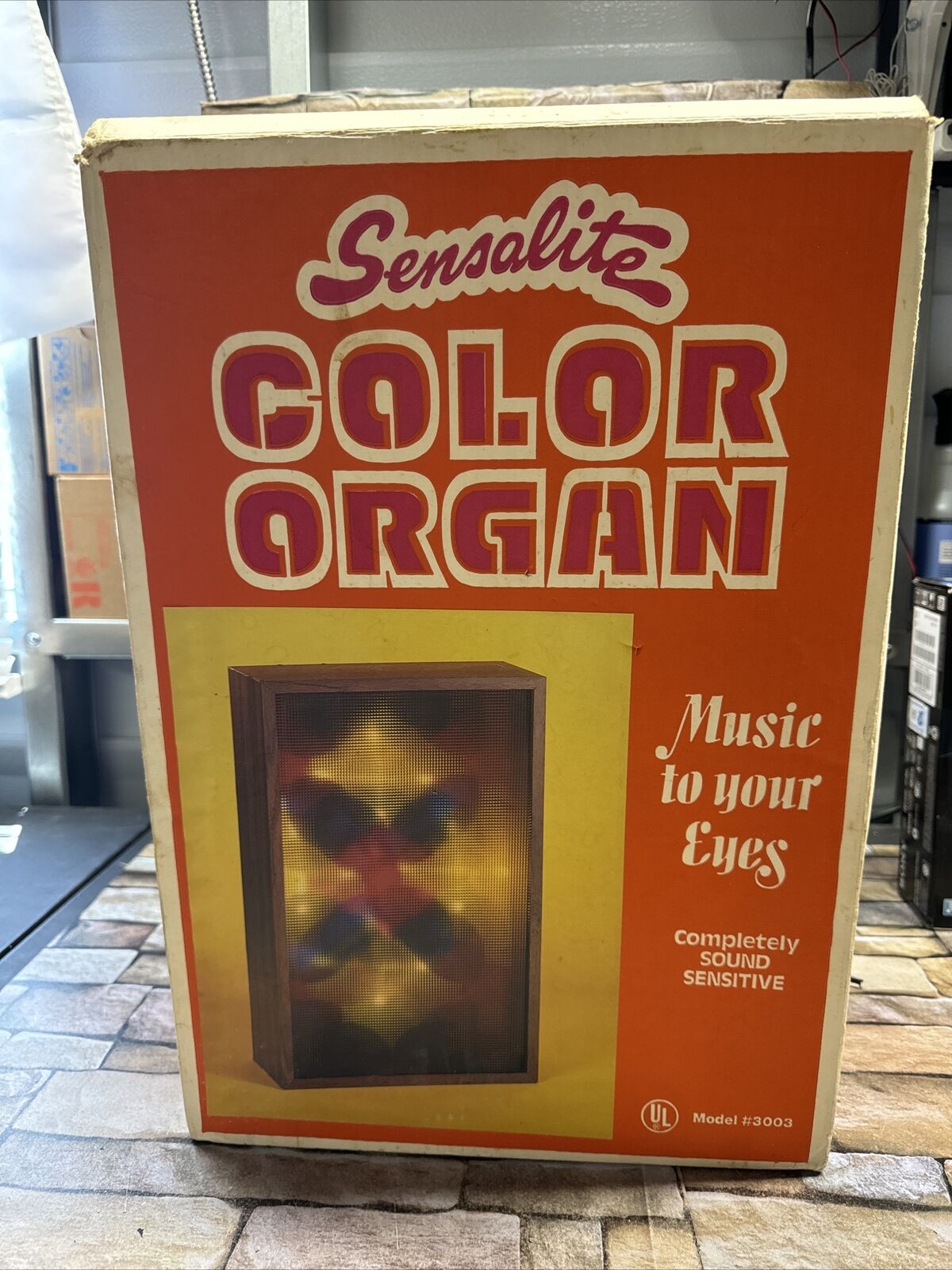 Vintage Disco Color Light Prism Fun Lights Box Organ? 1970s Groovy Hippie Trippy