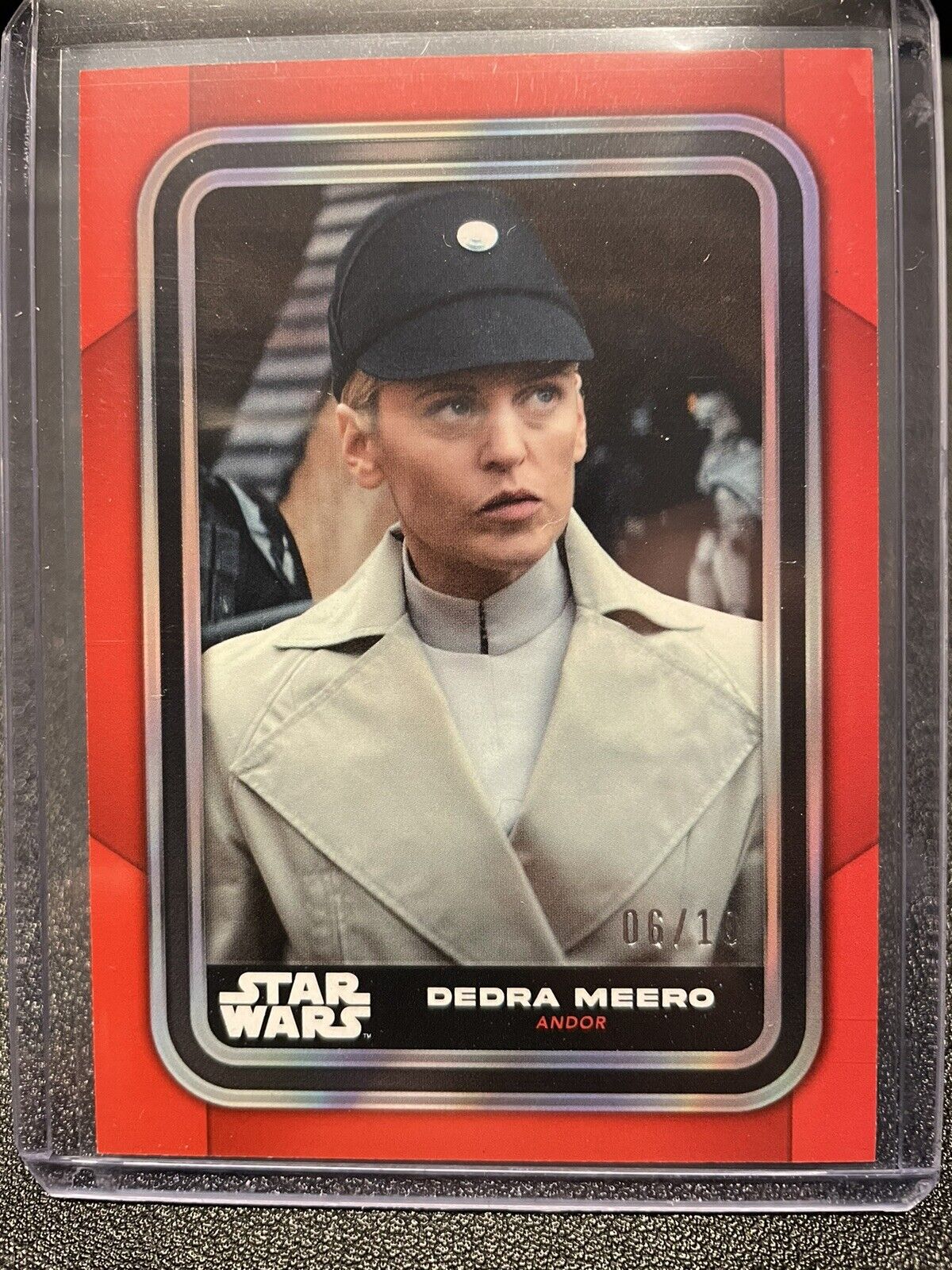 2023 Topps Star Wars Flagship Red #79 Dedra Meero (06/10) Very Rare