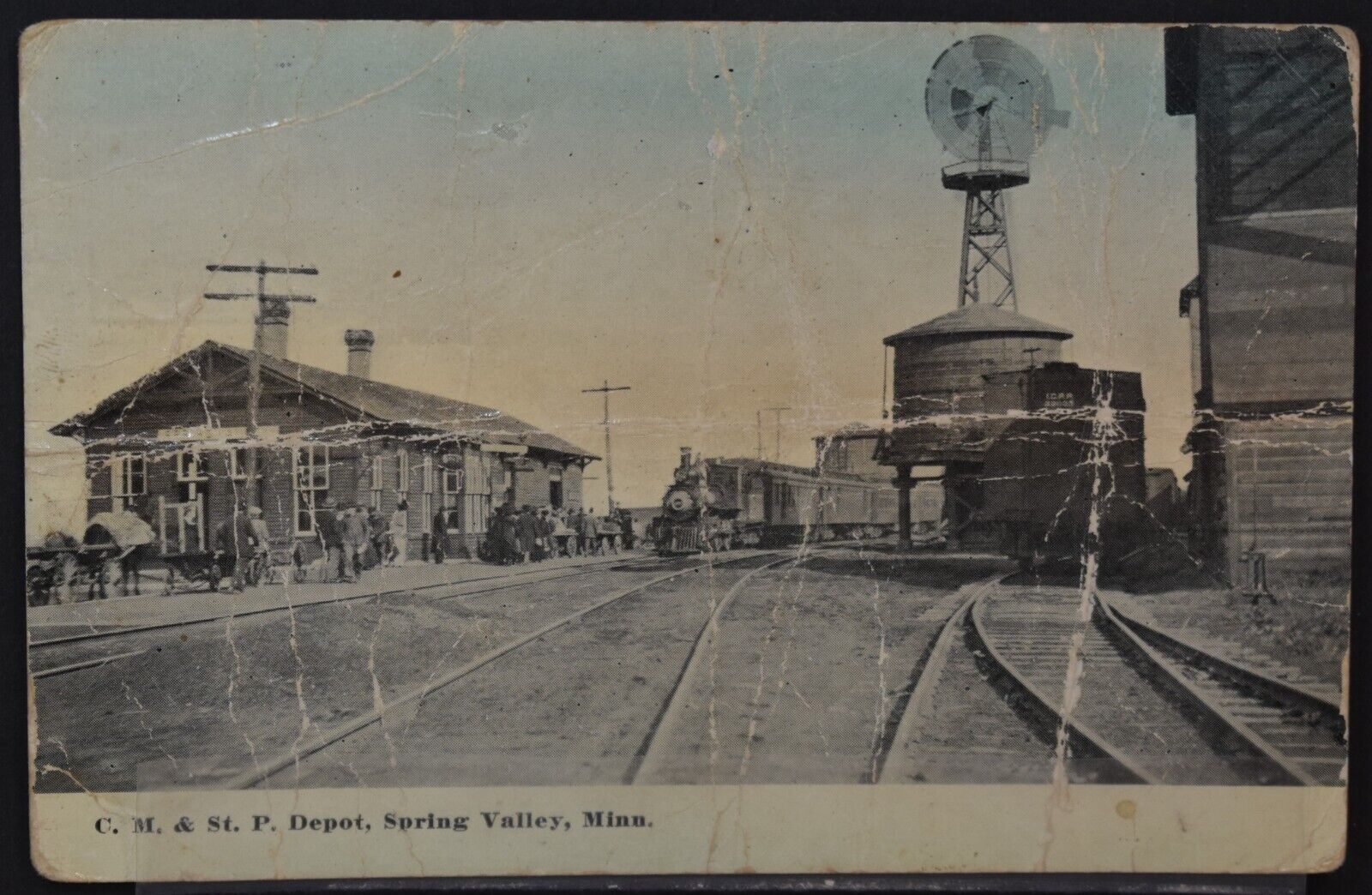 Spring Valley, MN - C, M, & St. P Depot
