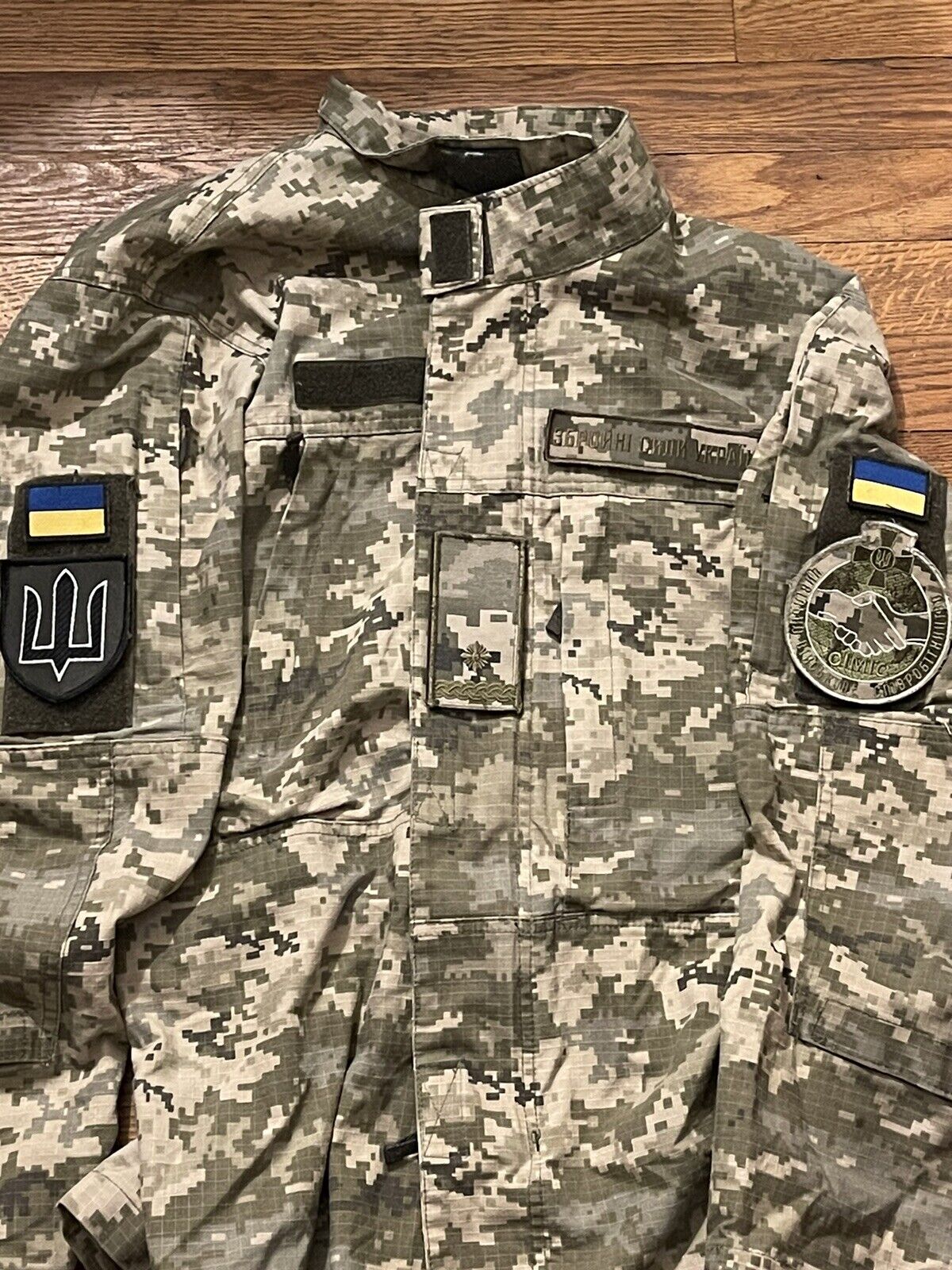 Current Camouflage Ukrainian Army  Combat jacket And Trousers