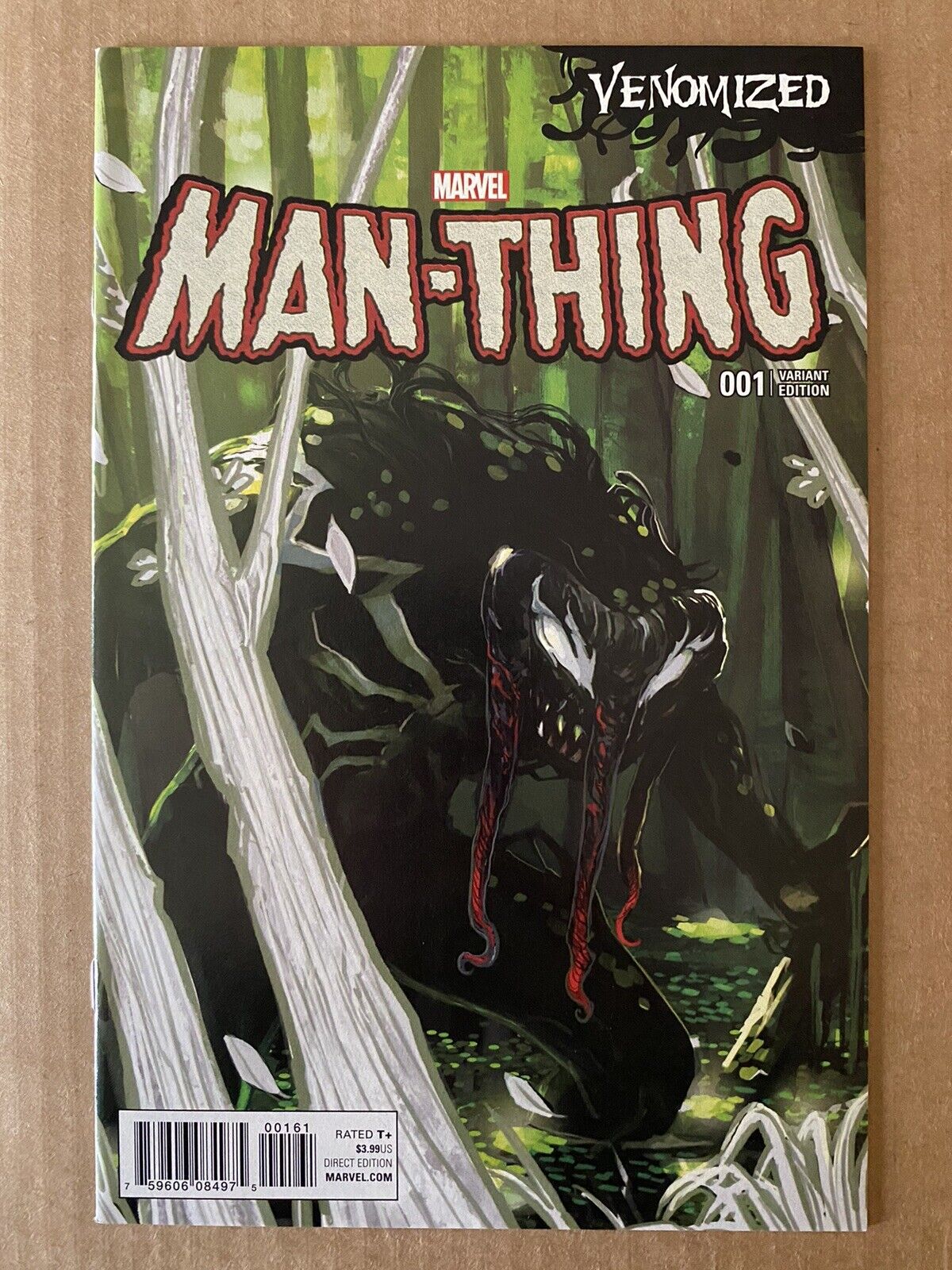 Man-Thing #1 Man Thing Possessed by Venom Variant Marvel Comic Book