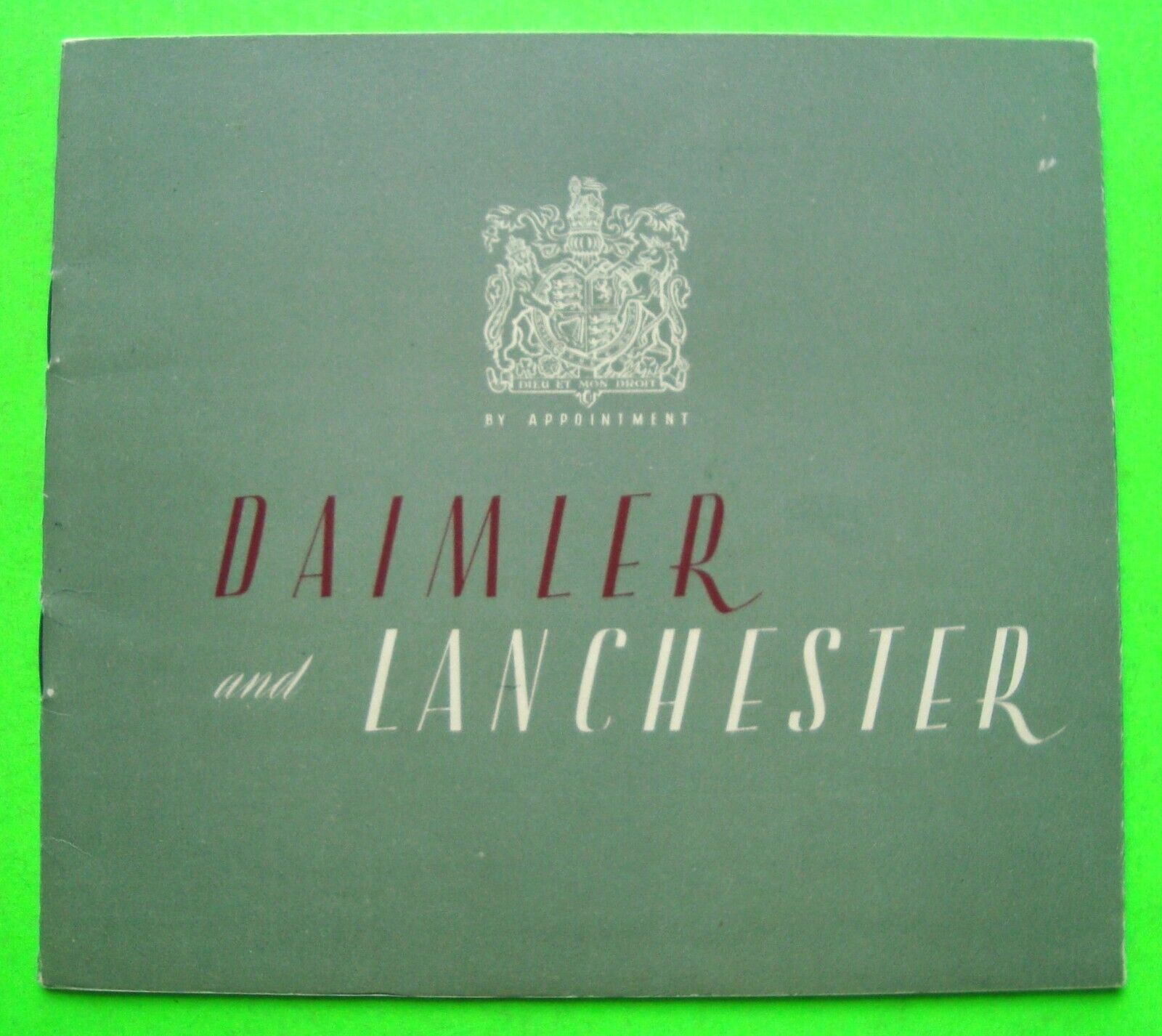 rare 1949 DAIMLER & LANCHESTER DLX 20+ pg CATALOG Brochure CUSTOM BODIES Limos