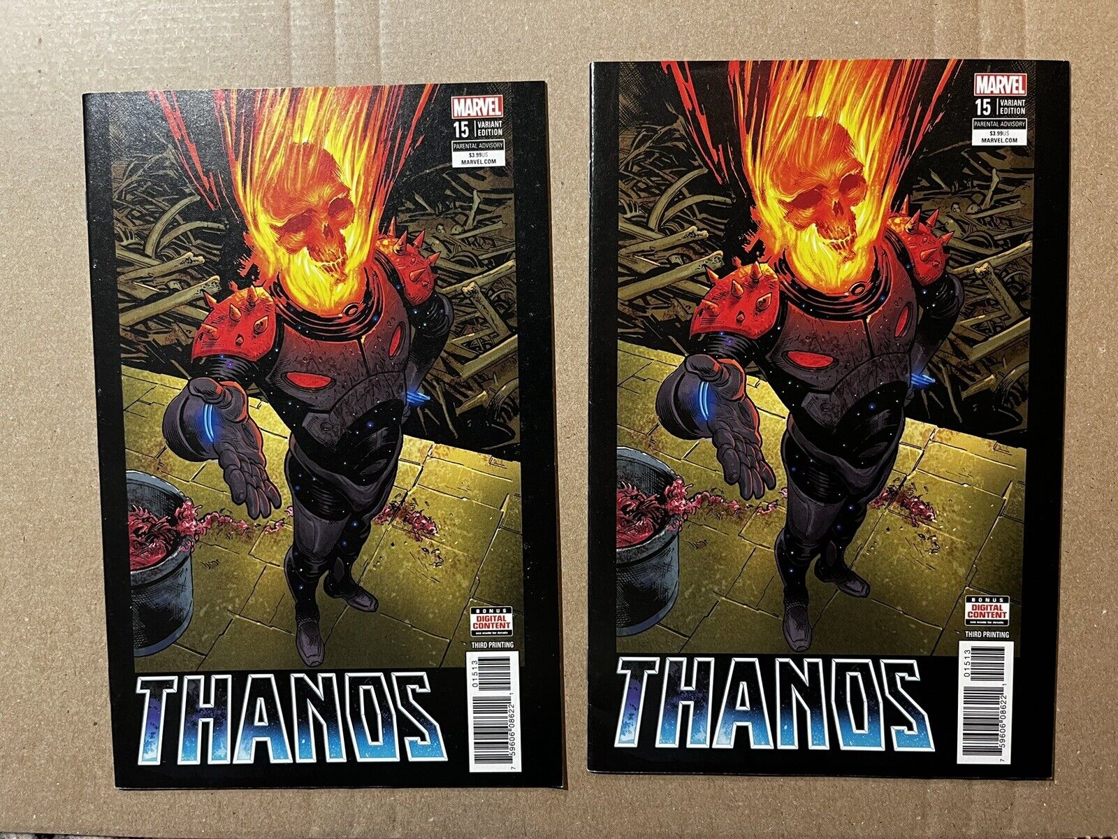 Thanos 15 3rd Print 2x Copies