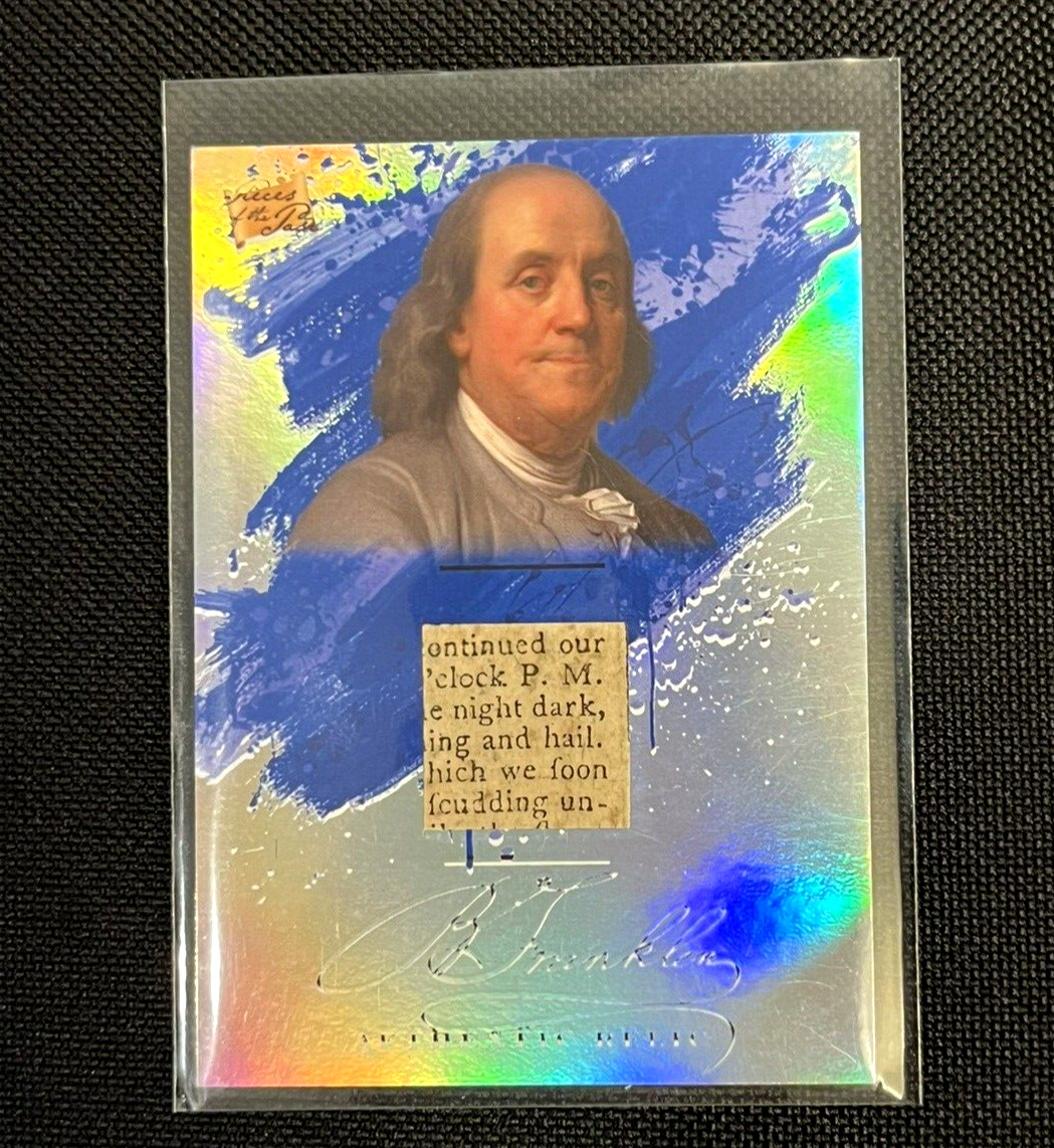 BEN FRANKLIN Relic 2023 Pieces Of The Past