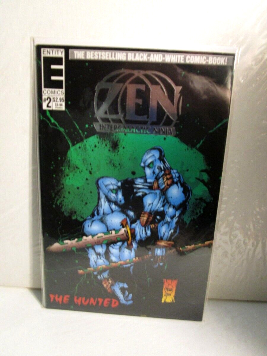 Zen Intergalactic Ninja: The Hunted #2 (1993, Entity) Bagged Boarded