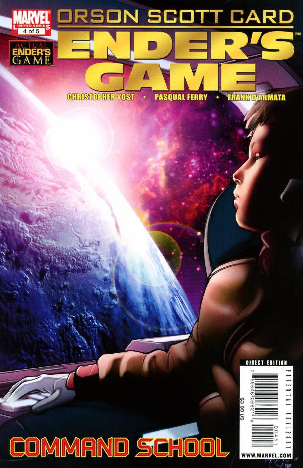 Ender\'s Game: Command School #4 (2009-2010) Marvel Comics
