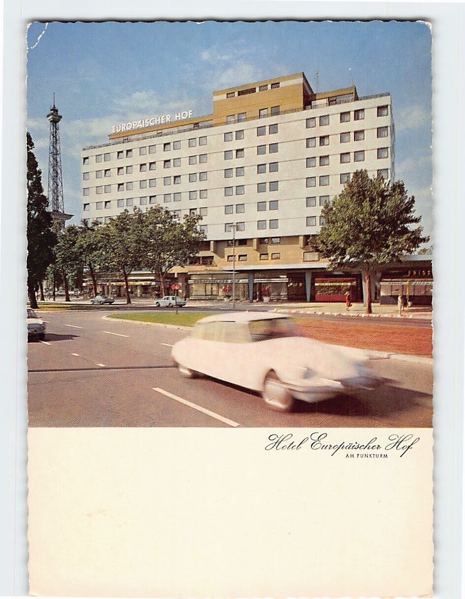 Postcard Hotel Europäischer Hof Germany Europe