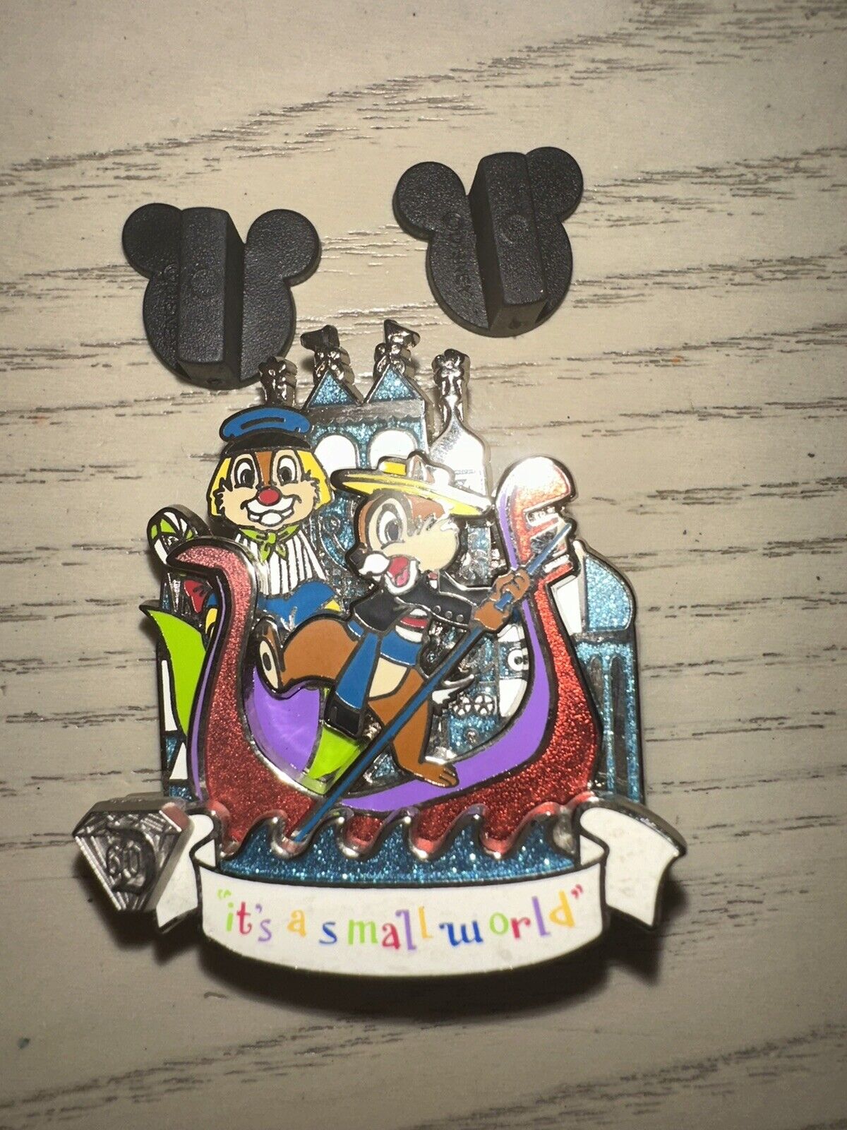 Disneyland Diamond Decades It’s A Small World Pin LE5000