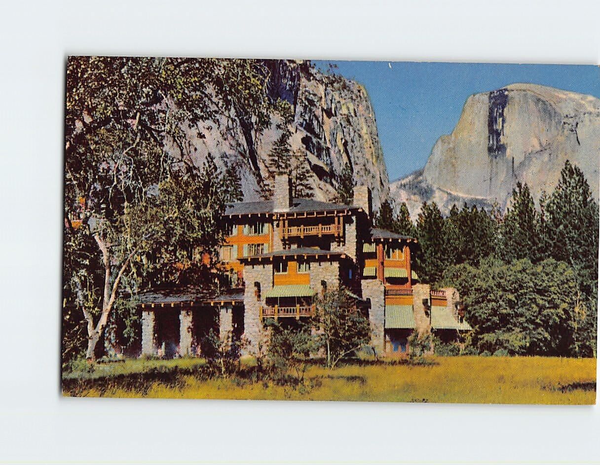Postcard The Ahwahnee Yosemite National Park Yosemite Valley California USA