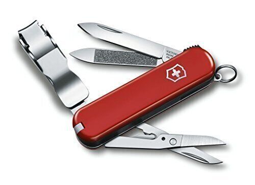 Victorinox Nail Clip 580 Swiss Army Knife 8 Function Multi-tool Red VIC-0.6463