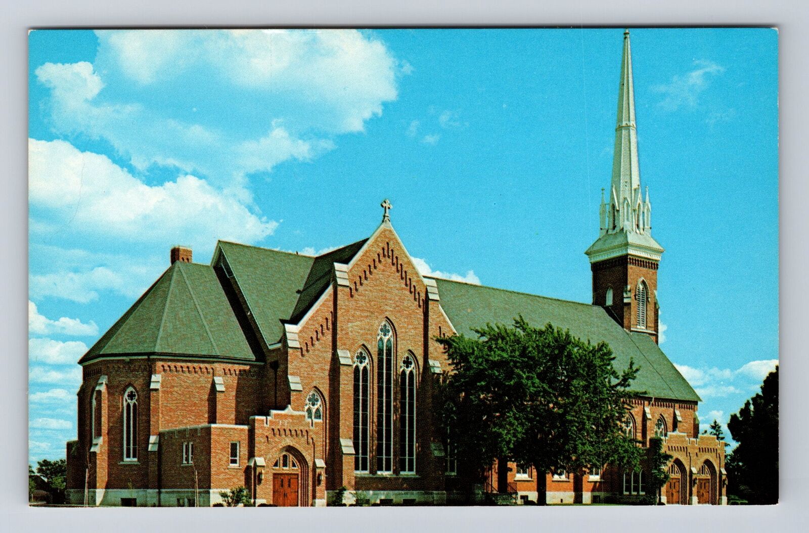 Frankenmuth MI-Michigan, St Lorenz Lutheran Church, Religion, Vintage Postcard