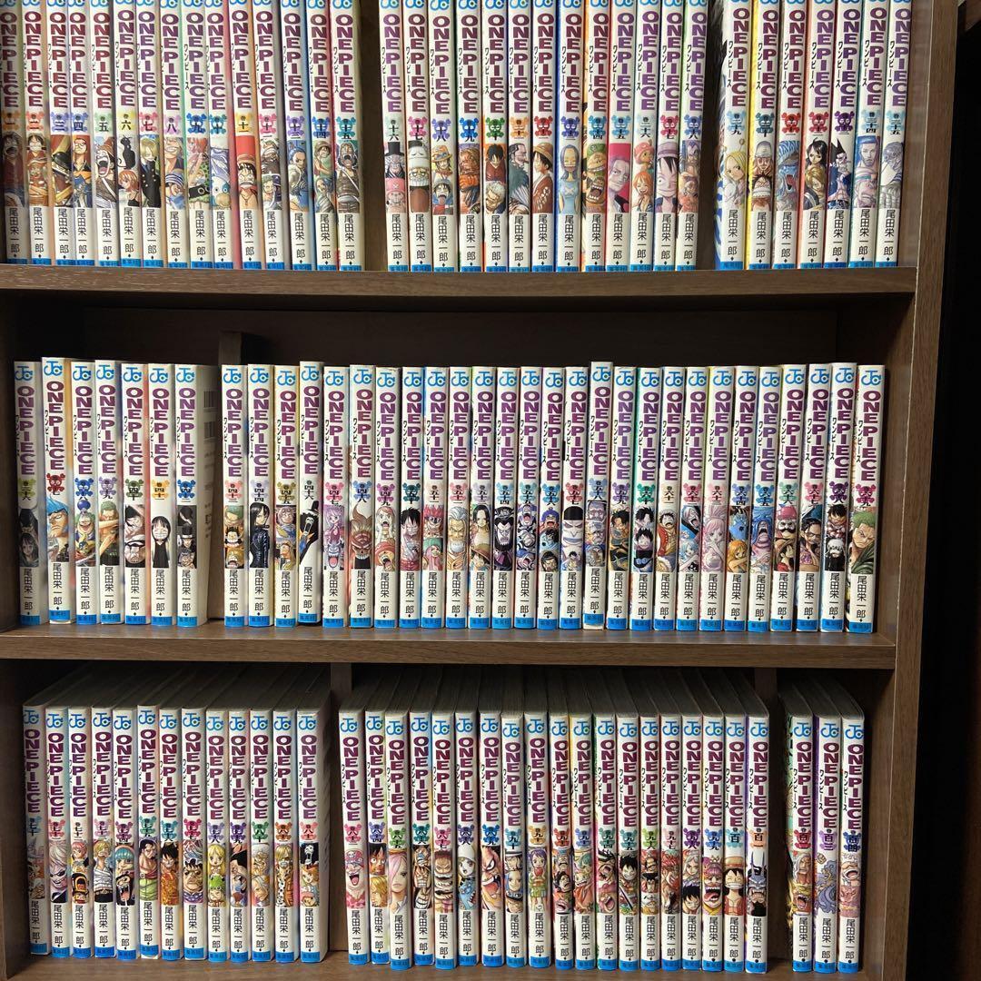 One Piece Non-Complete Set 1 104 Volume Manga