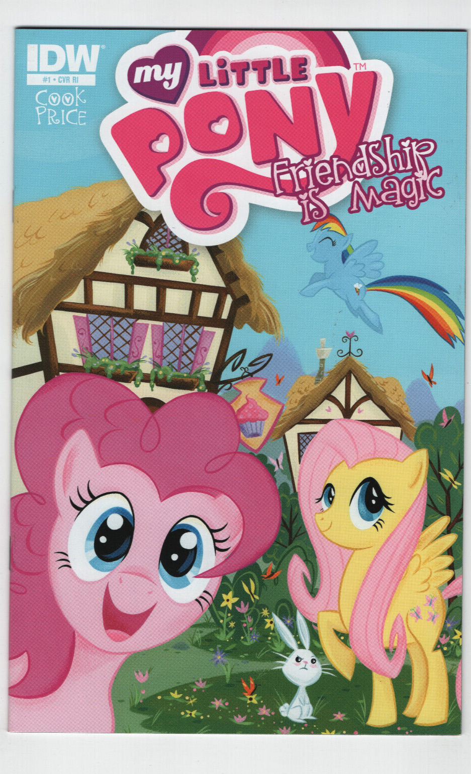 My Little Pony Friendship Is Magic #1 1st Appearance 1:10 RI Variant IDW 2012